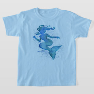 T-Shirt de Mermaid Azul