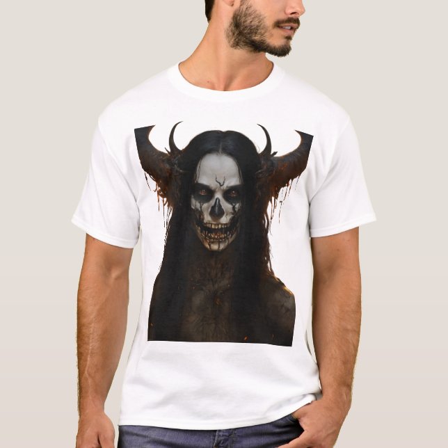 T-Shirt de metal Morte de Circo Demônico (Frente)