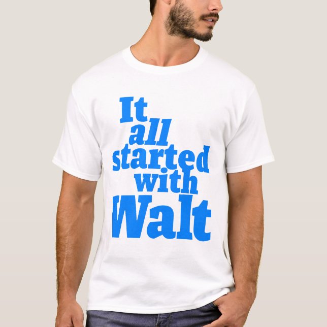 T-shirt de MiceAge Walt (Frente)