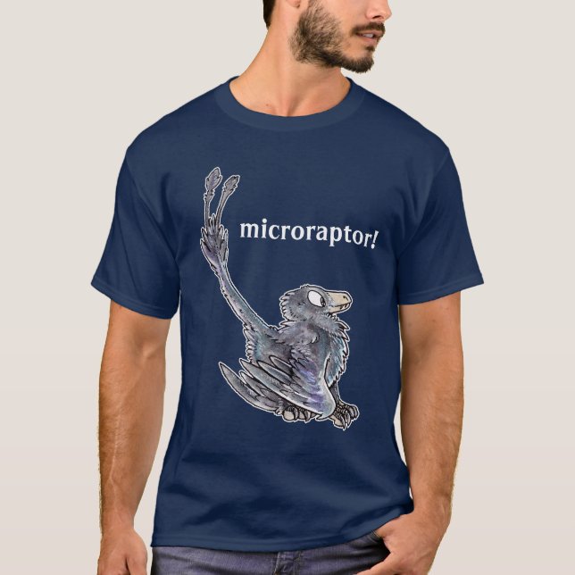 T-shirt de Microraptor (Frente)
