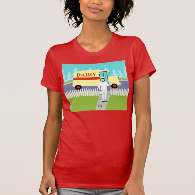 T-Shirt de Milkman de Pequena Cidade (Frente)