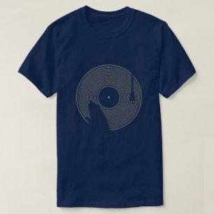 T-shirt de mistura do DJ
