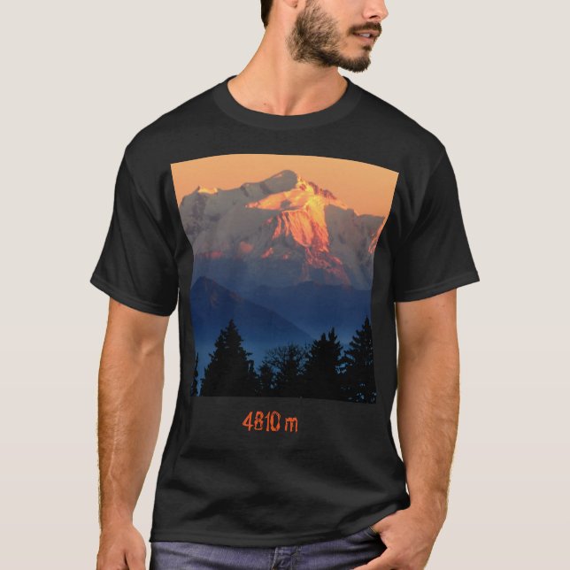 T-shirt de Mont Blanc 4810 (Frente)