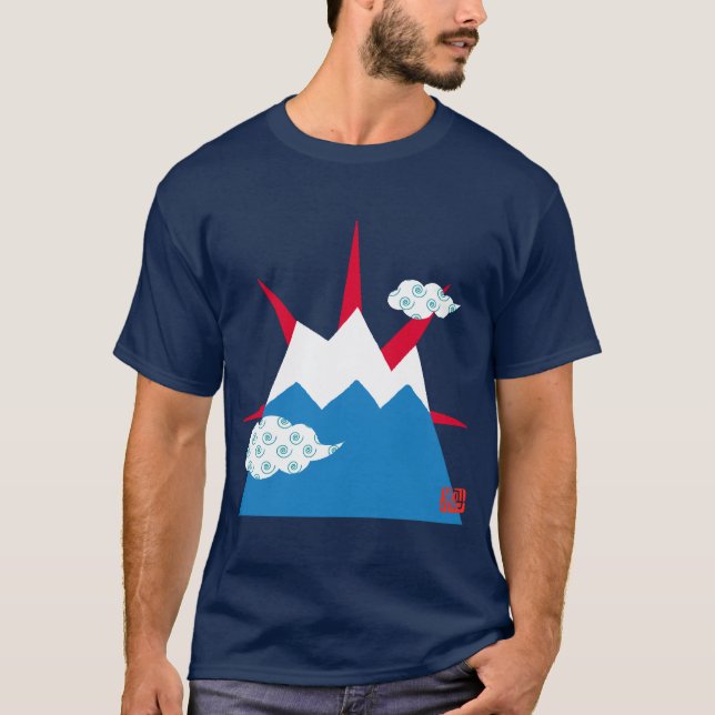 T-shirt de Monte Fuji (Frente)