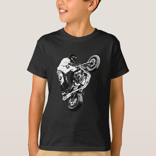 T-Shirt de motocicleta (Frente)
