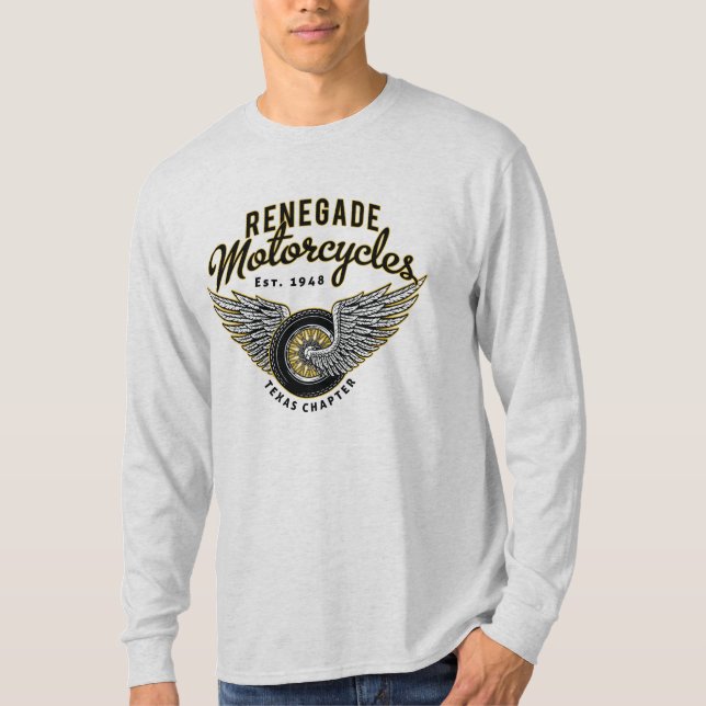 T-Shirt de Motociclos Renegados (Frente)
