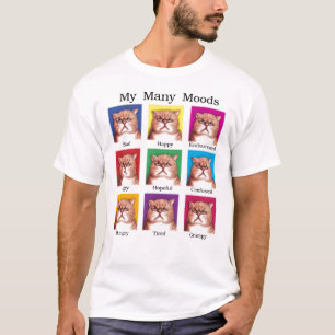 T-shirt de muitos humores