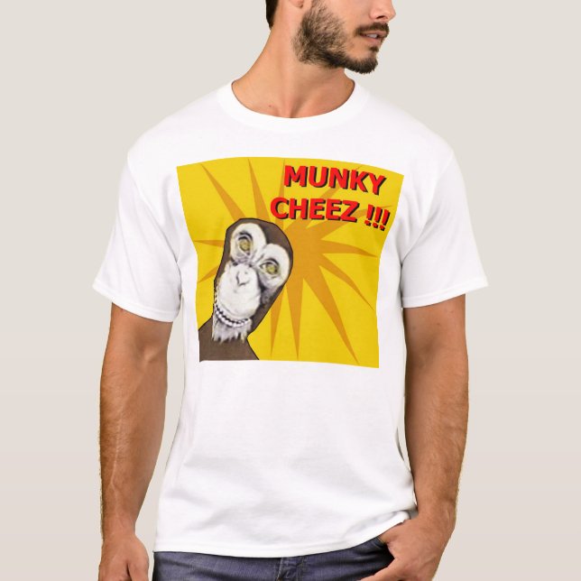 T-shirt de Munky Cheez (Frente)
