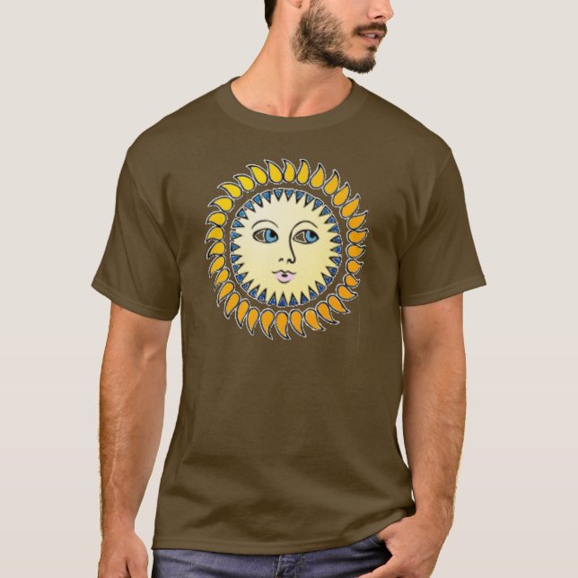 T-shirt de Musica Sun da íris (Frente)