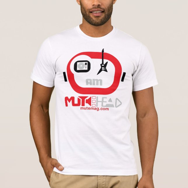 T-shirt de MuteHead (Frente)