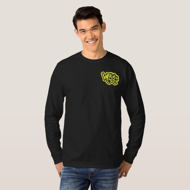 T-shirt De n Tshirt selvagem para fora (Frente Completa)