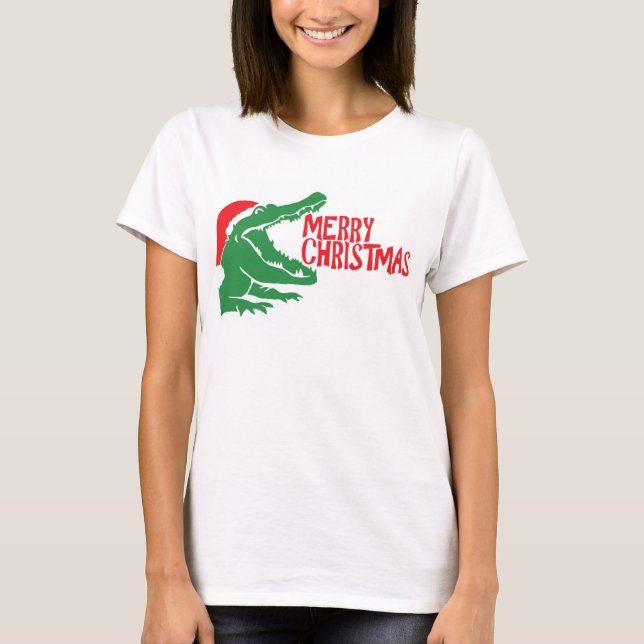 T-Shirt de natal de jacador (Frente)
