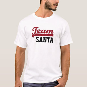 T-SHIRT DE NATAL DE PAPAIS NOEIS DE EQUIPE