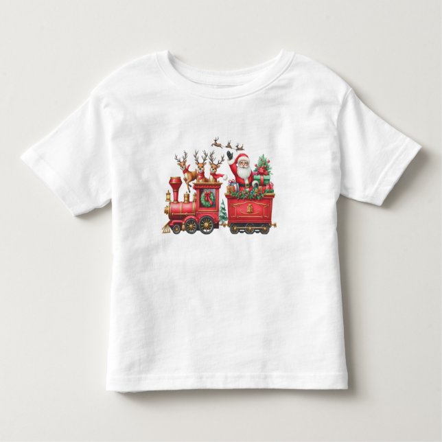 T-Shirt de Natal Para Crianças (Frente)