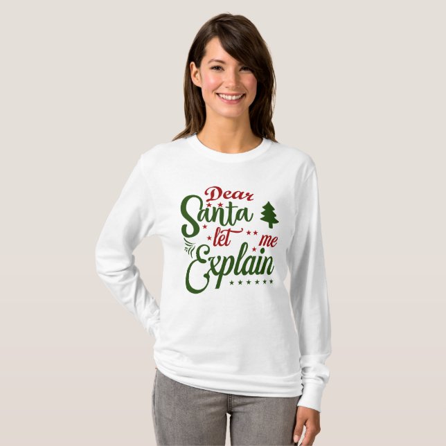 t-shirt de Natal Svg (Frente Completa)