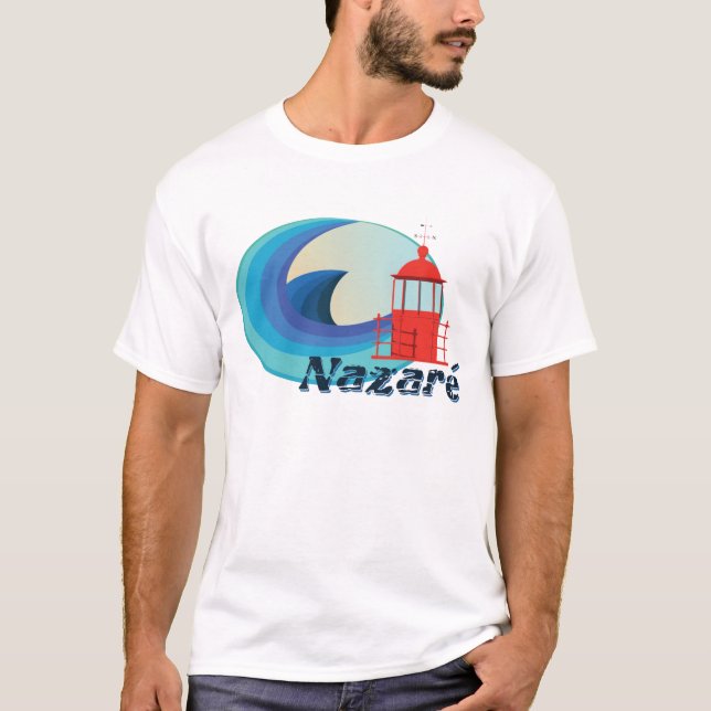 T-Shirt de Nazare surf (Frente)