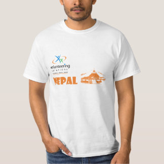 T-shirt de Nepal - soluções voluntárias