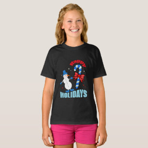 T-Shirt de Neve de Natal