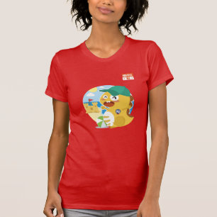 T-shirt de New-jersey VIPKID (alaranjado)