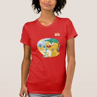T-shirt de New-jersey VIPKID (alaranjado)