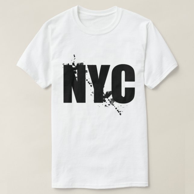 T-shirt de New York, t-shirt de NYC, t-shirt da (Frente do Design)