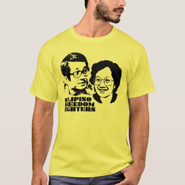 T-shirt de Ninoy & de Cory (Frente)