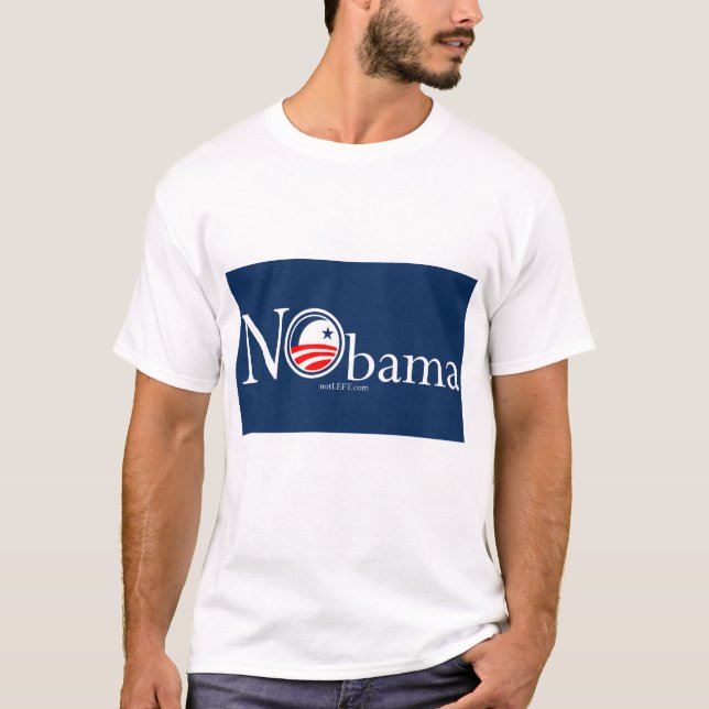 T-shirt de NObama (Frente)