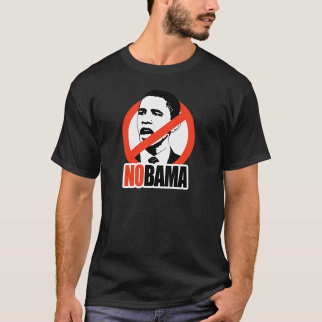 T-SHIRT DE NOBAMA/ANTI-OBAMA (Frente)