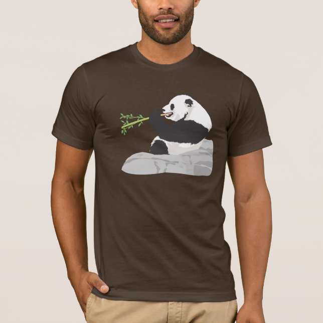 T-shirt de Nom da panda (Frente)