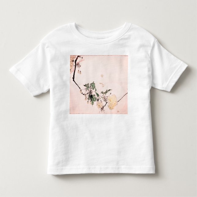 T-SHIRT DE NOME PERSONALIZADO PARA FLORES DE JAPON (Frente)
