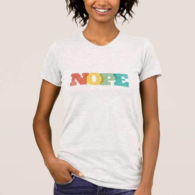 T-shirt de Nope (Frente)