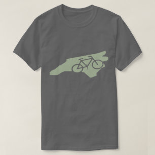T-shirt de North Carolina da bicicleta