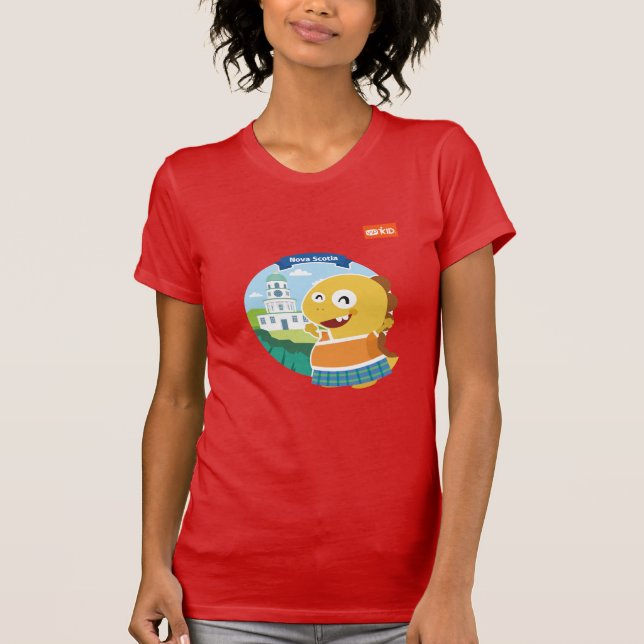 T-shirt de Nova Escócia VIPKID (alaranjado) (Frente)