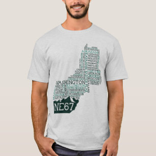 T-shirt de Nova Inglaterra 67