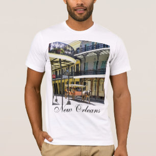 T-shirt de Nova Orleães do bairro francês