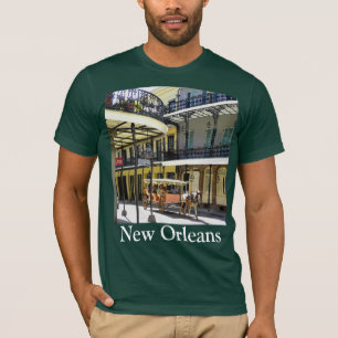 T-shirt de Nova Orleães do bairro francês