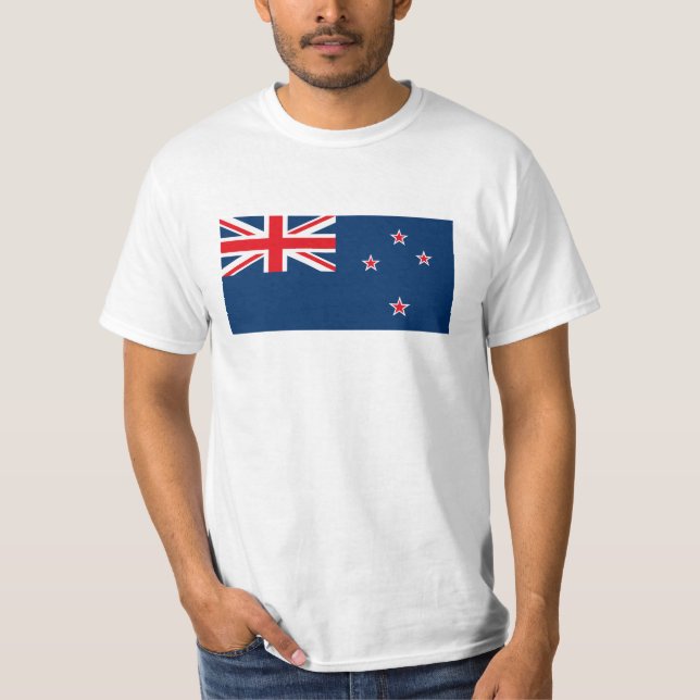 T-shirt de Nova Zelândia (Frente)