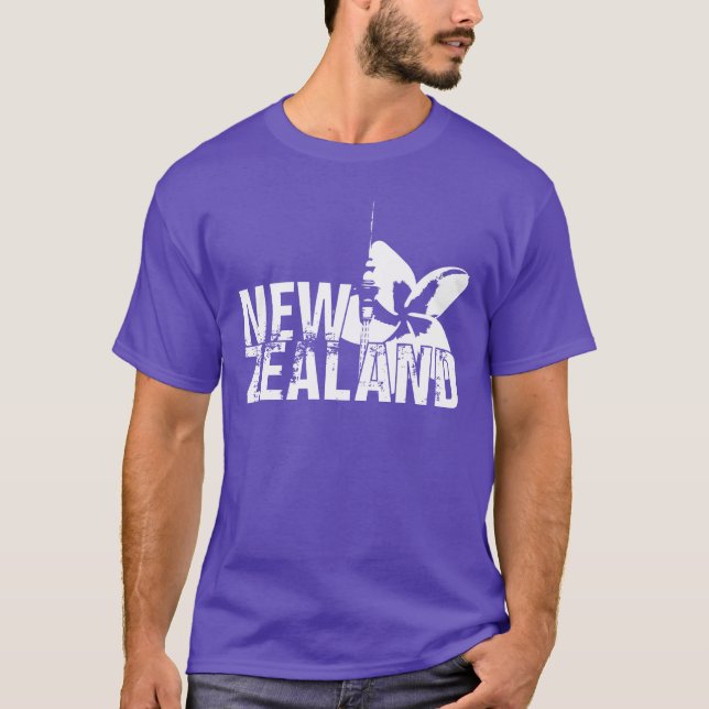 T-shirt de Nova Zelândia (Frente)