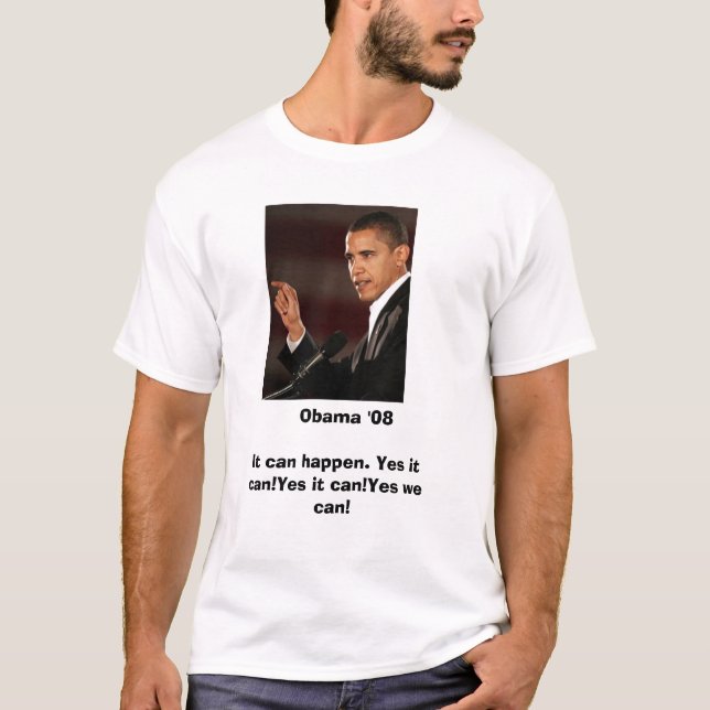 T-shirt de Obama '08 (Frente)