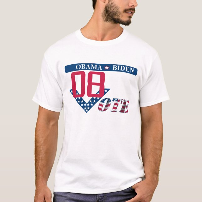 T-shirt de Obama Biden (Frente)