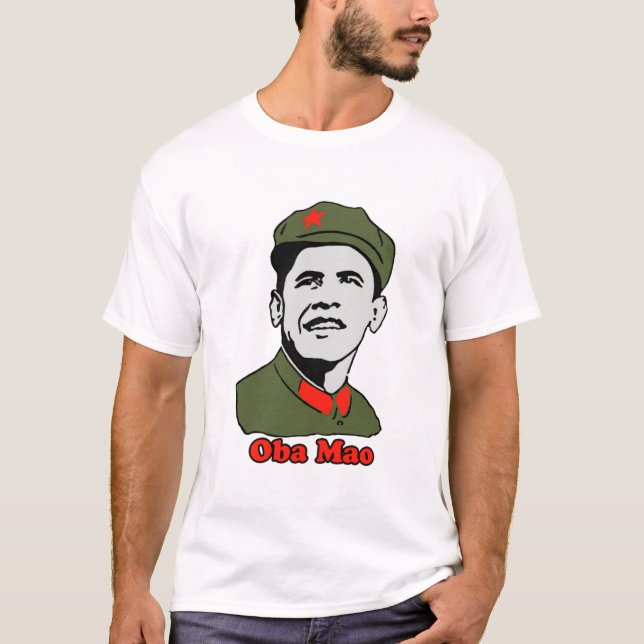 T-shirt de Obama Mao (Frente)