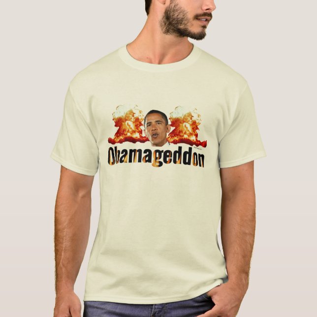 T-shirt de Obamageddon (Frente)