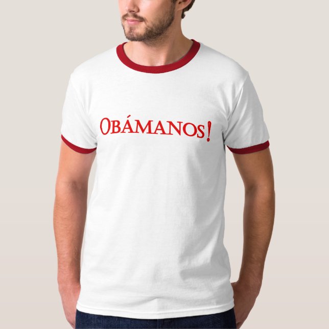 T-shirt de Obamanos (Frente)