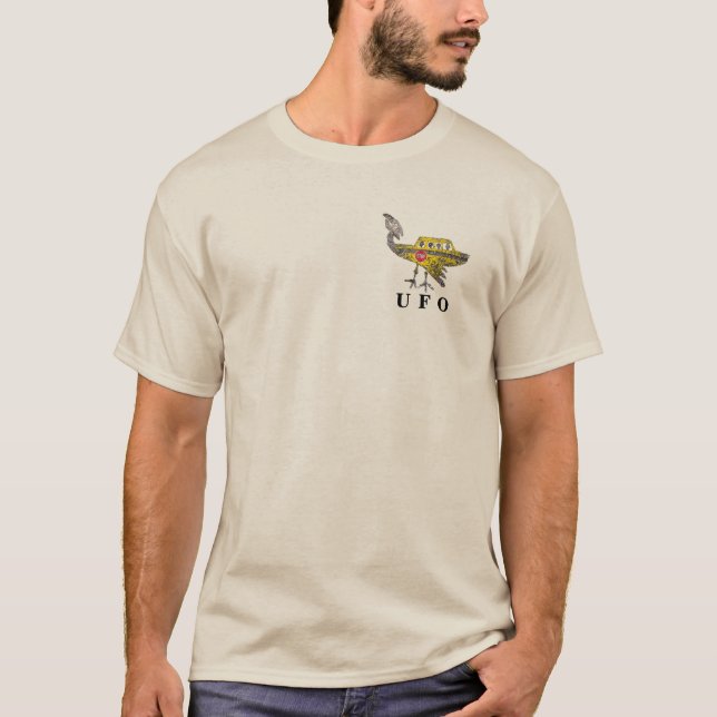 T-Shirt de Objeto Voador Não Identificado (Frente)