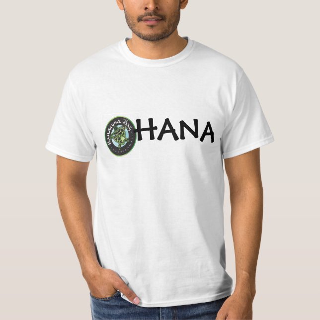 T-shirt de Ohana da baía de Hanauma (Frente)