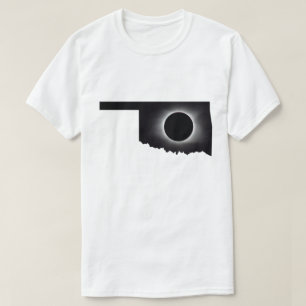 T-Shirt de Oklahoma, Total Eclipse Solar 2024