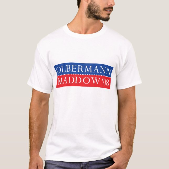T-shirt de Olbermann Maddow (Frente)