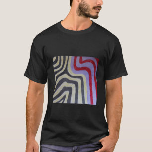 T-Shirt de Ondas Colorido