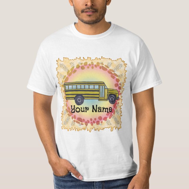 T-Shirt de ônibus escolar (Frente)