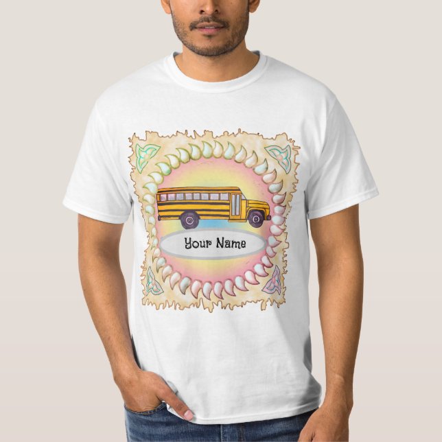 T-Shirt de ônibus escolar (Frente)